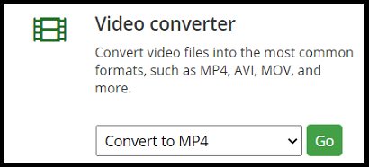 Video Coverter by OnlineConvert